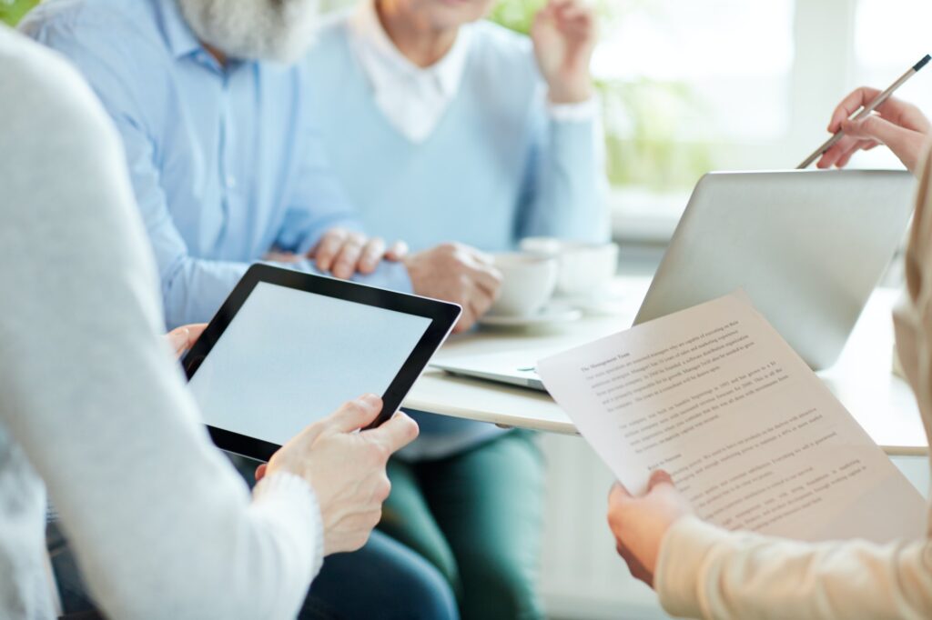 Report with presentation